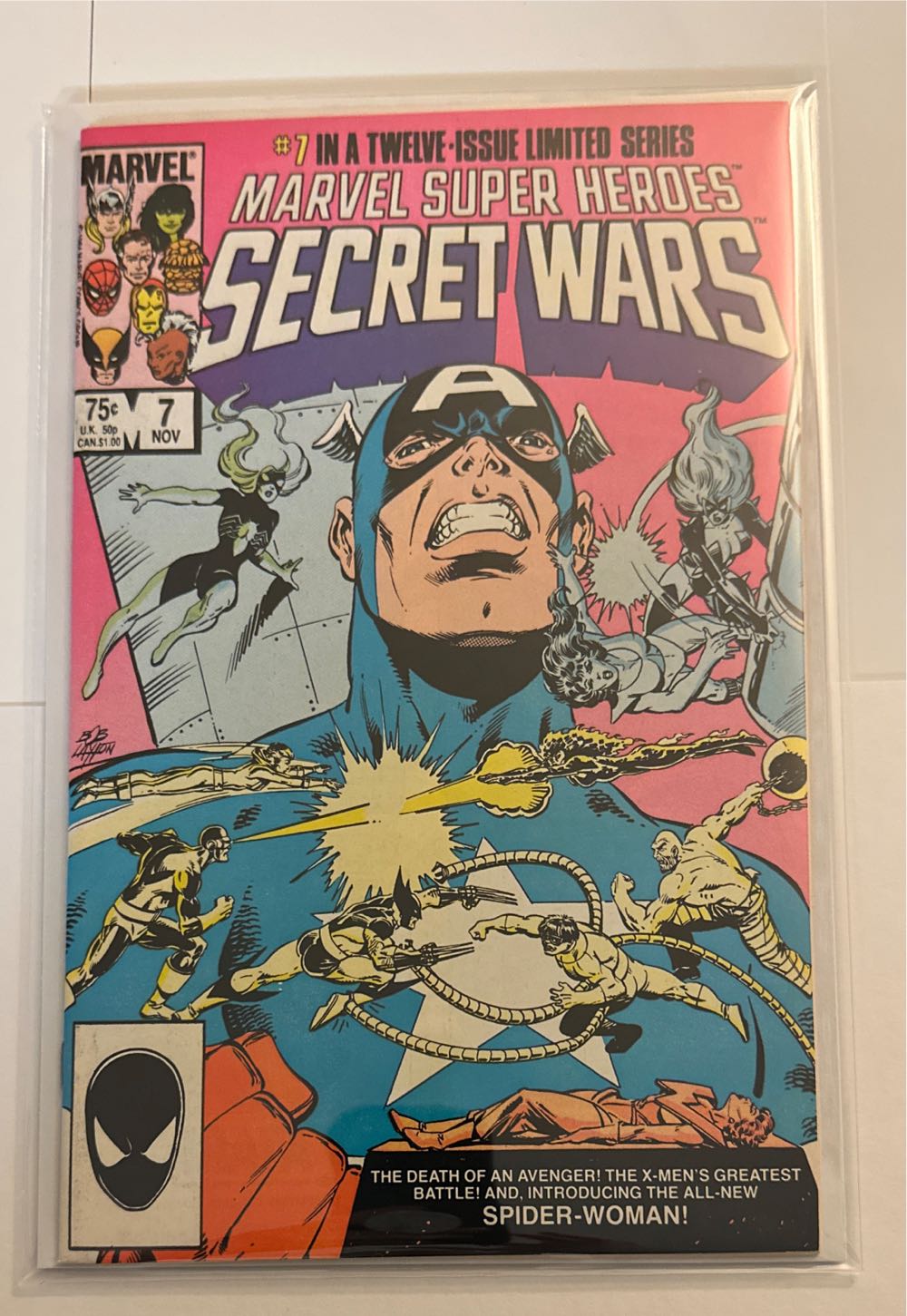 Secret Wars - Marvel Comic (7 - Nov 1984) comic book collectible - Main Image 2
