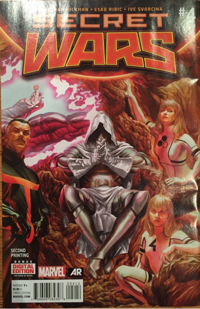 Secret Wars (Vol. 3) - Marvel (4 - Jul 2015) comic book collectible [Barcode 759606082308] - Main Image 2