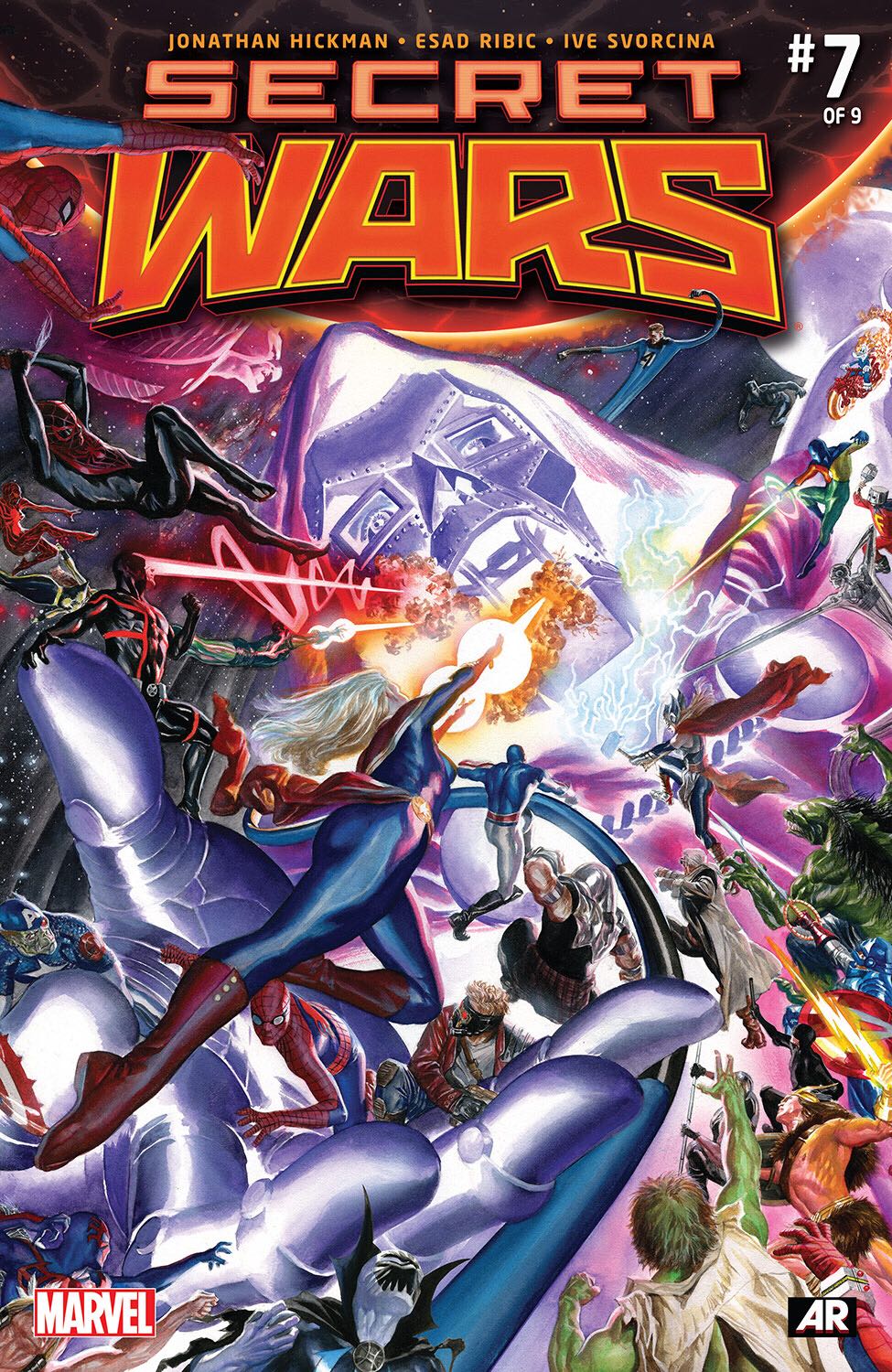 Secret Wars (Vol. 1) - Marvel Comics (7 - Jan 2016) comic book collectible [Barcode 75960608230800711] - Main Image 2