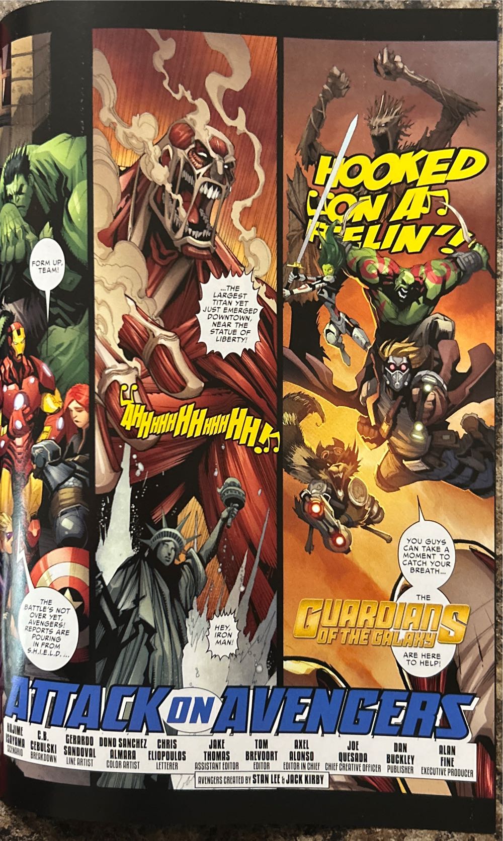 Free Comic Book Day 2015: Secret Wars - Marvel Comics (0 - Jun 2015) comic book collectible [Barcode 75960608259900111] - Main Image 3