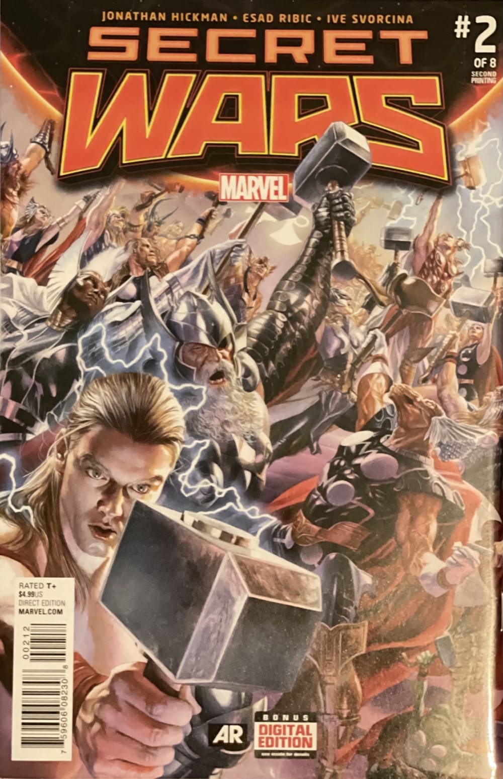 Secret Wars  (2) comic book collectible [Barcode 75960608230800212] - Main Image 2