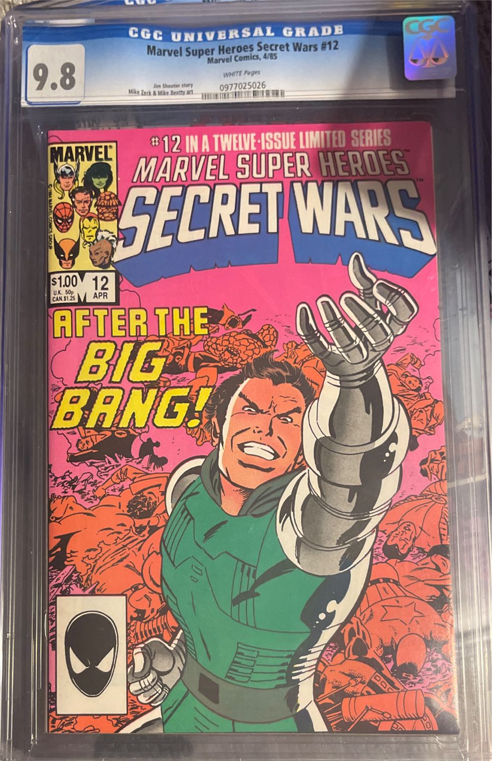 Secret Wars - Marvel Comics (12) comic book collectible - Main Image 2