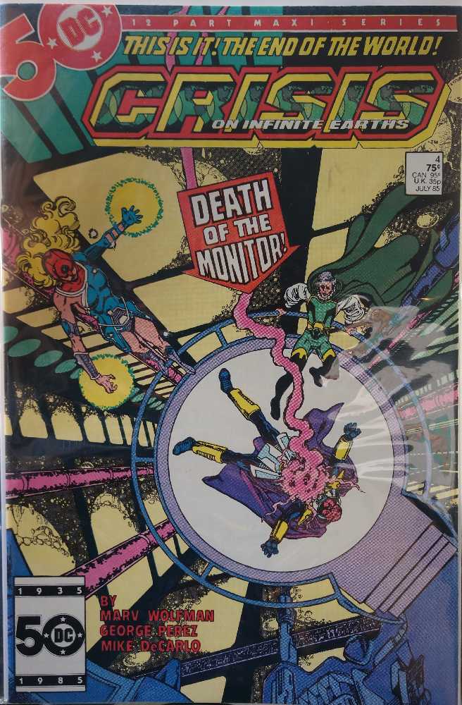 Crisis On Infinite Earths - DC Comics (4 - Jul 1985) comic book collectible [Barcode 070989326613] - Main Image 3
