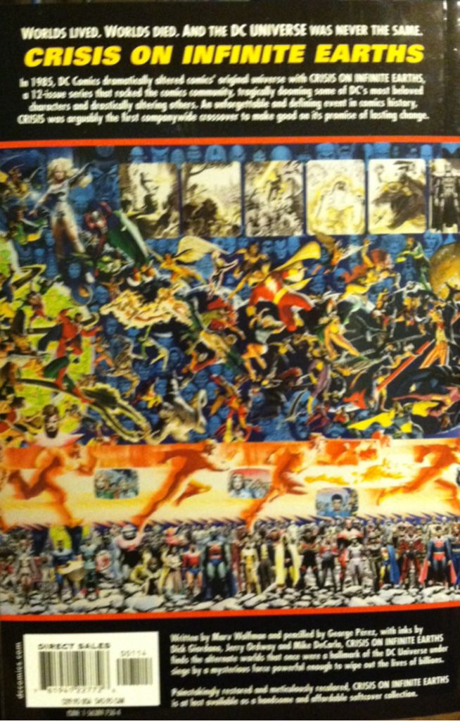 Crisis On Infinite Earths - DC Comics (1 - Sep 2000) comic book collectible [Barcode 761941227726] - Main Image 2