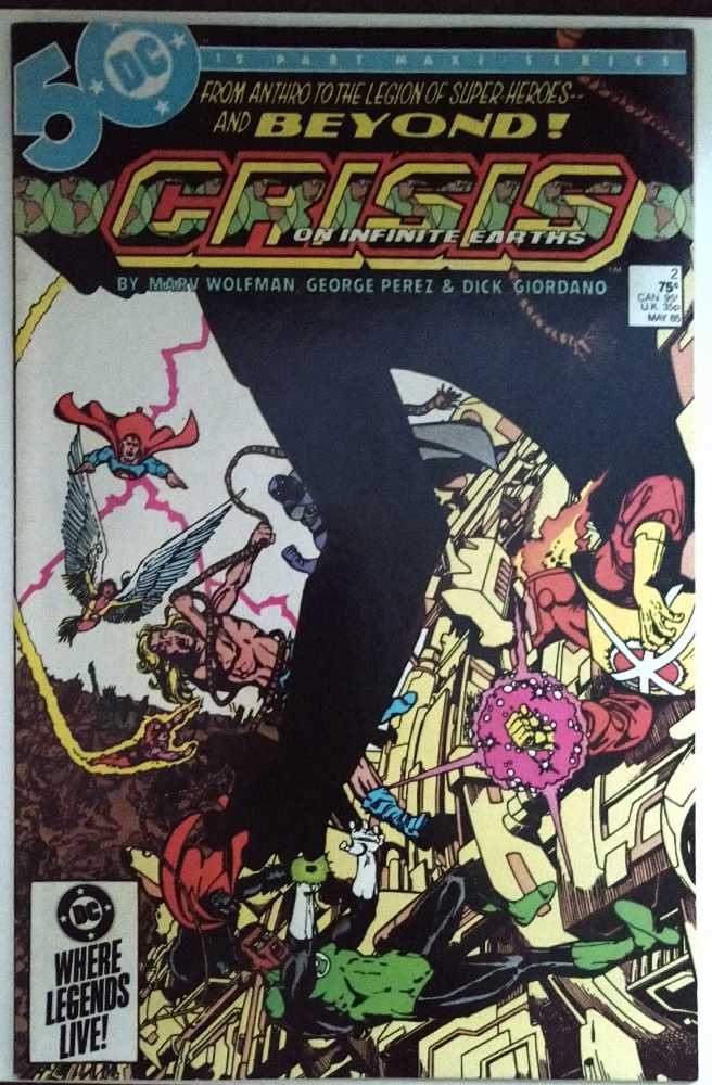 Crisis on Infinite Earths - DC Comics (2 - Sep 2010) comic book collectible [Barcode 070989326613] - Main Image 2
