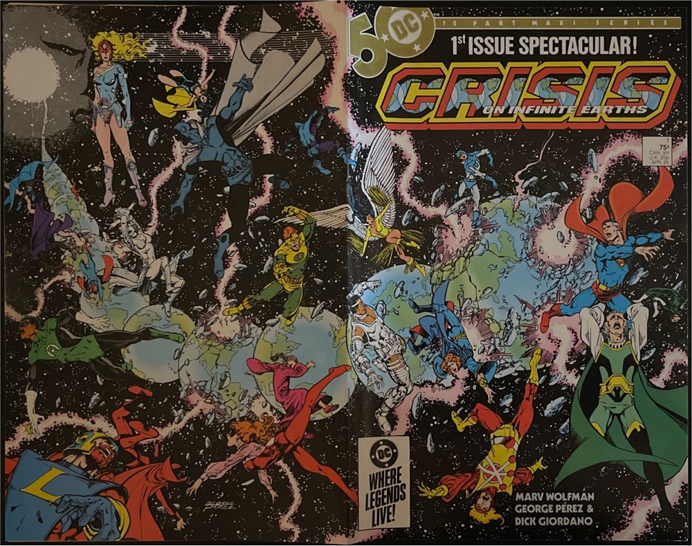 Crisis On Infinite Earths (40th Anniversary) - DC (1 - Apr 2026) comic book collectible [Barcode 76194122772] - Main Image 2