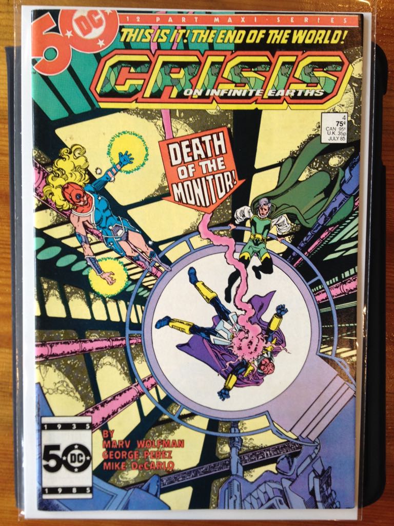 Crisis On Infinite Earths - DC (4 - Jul 1985) comic book collectible - Main Image 1