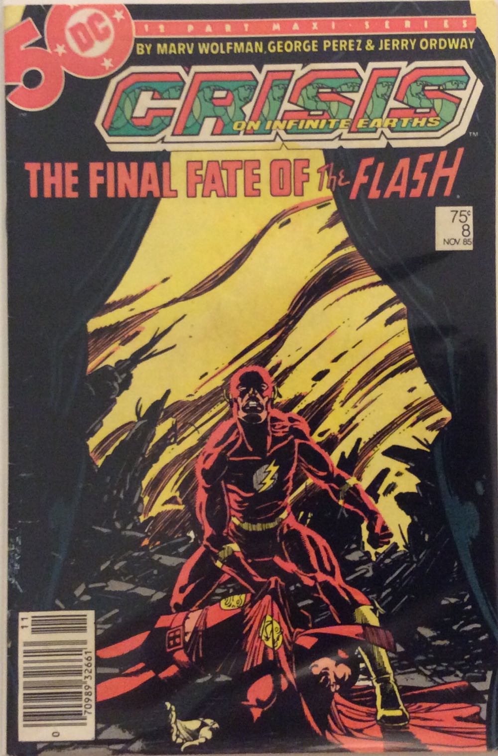 Crisis On Infinite Earths - DC (8 - Nov 1985) comic book collectible [Barcode 76194122772] - Main Image 2