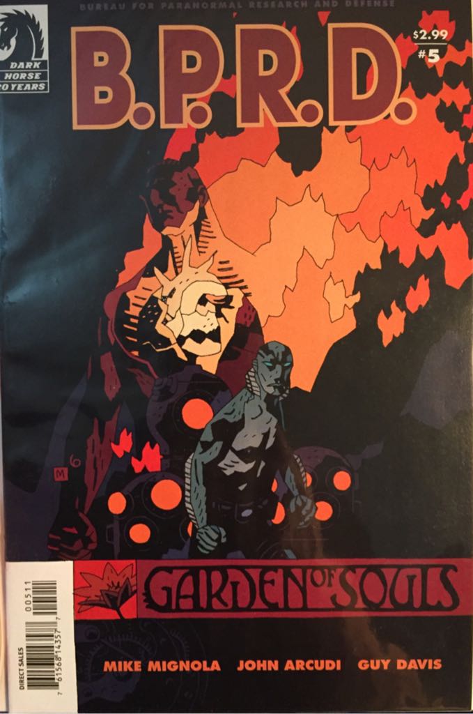 BPRD: Garden Of Souls  (5) comic book collectible [Barcode 761568143577] - Main Image 1