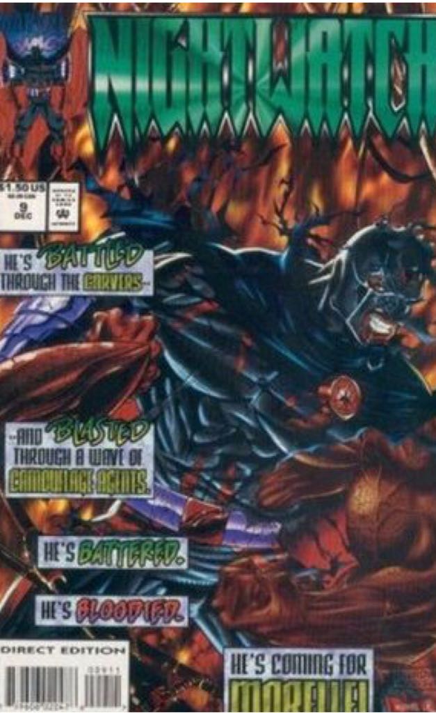 Nightwatch  (9) comic book collectible [Barcode 759606020478] - Main Image 1