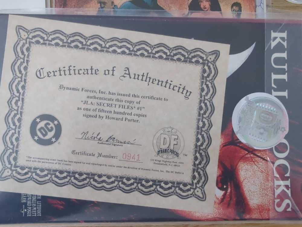 JLA Secret Files & Origins - DC  Comics (1 - Sep 1997) comic book collectible [Barcode 76194121236400111] - Main Image 3