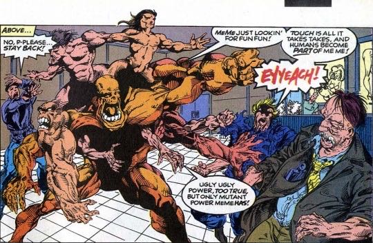 Uncanny X-Men Vol. 1 - Marvel (291 - 08/1992) comic book collectible [Barcode 009281024613] - Main Image 3