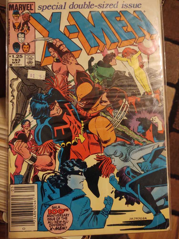 Uncanny X-men, The - Marvel (193 - May 1985) comic book collectible [Barcode 071486024613] - Main Image 2