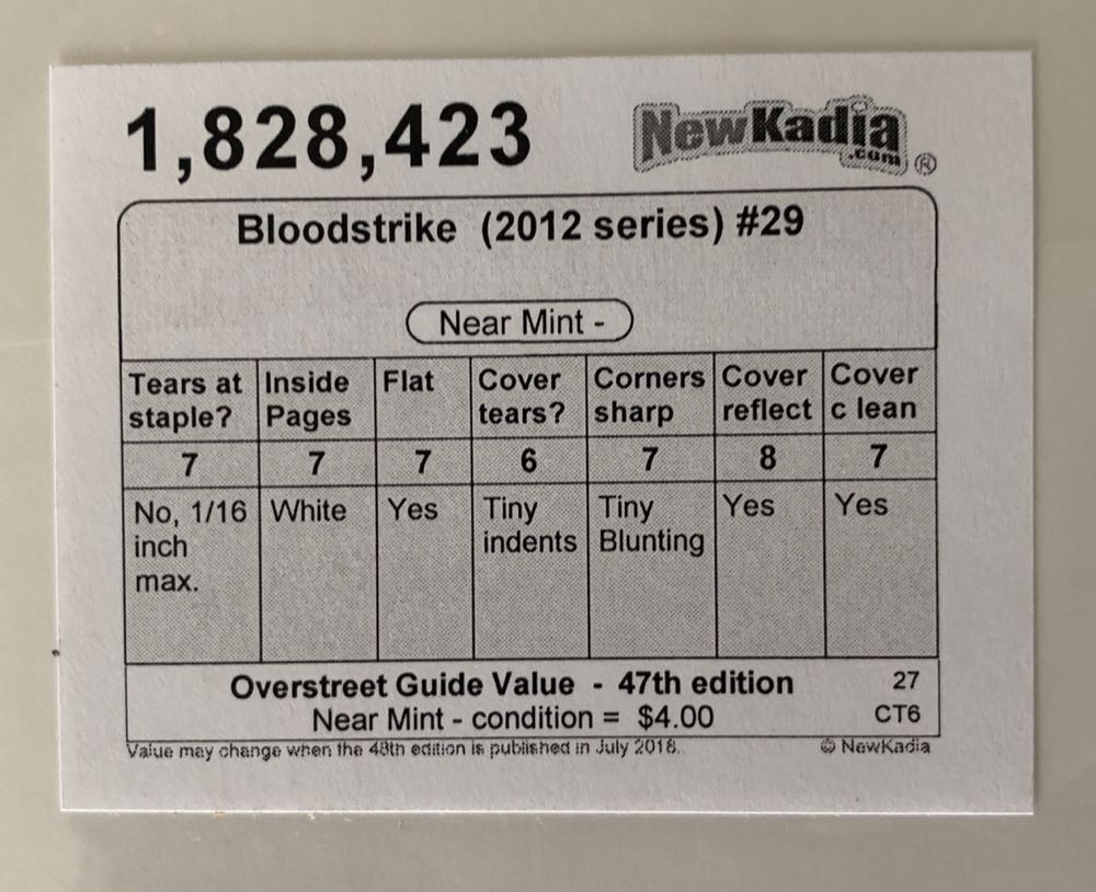 Bloodstrike - Image (29) comic book collectible [Barcode 0] - Main Image 2