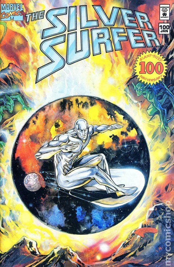 Silver Surfer - Marvel Comics Group (87 - Dec 1993) comic book collectible [Barcode 759606026647] - Main Image 4