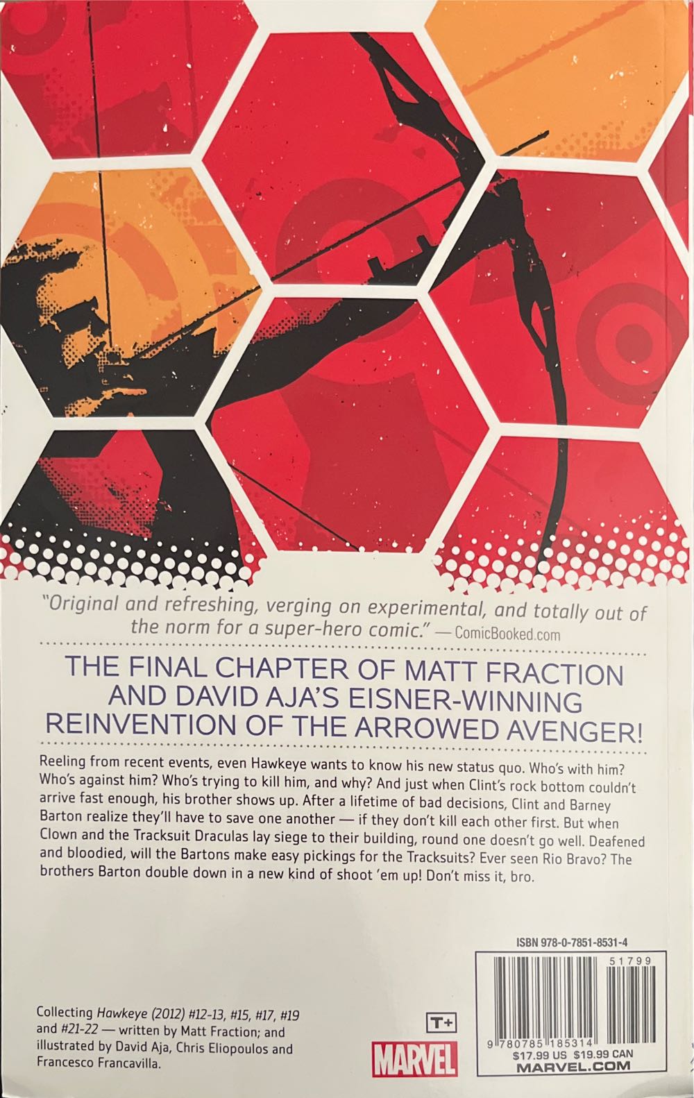 Hawkeye  (4 - Dec 2021) comic book collectible [Barcode 9780785185314] - Main Image 2