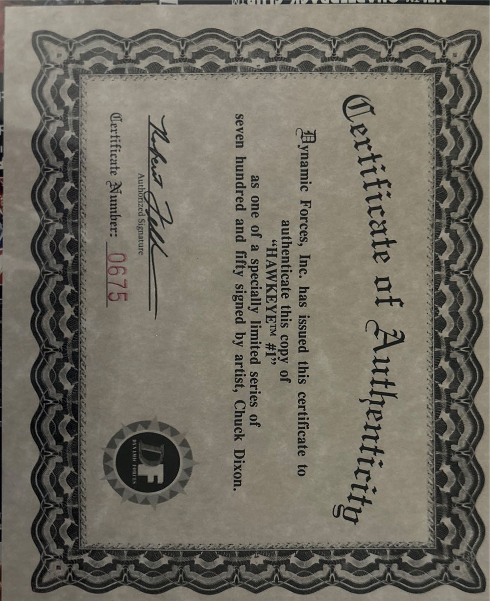 Hawkeye - Marvel Comics (1 - Jan 1994) comic book collectible [Barcode 75960601644000111] - Main Image 4