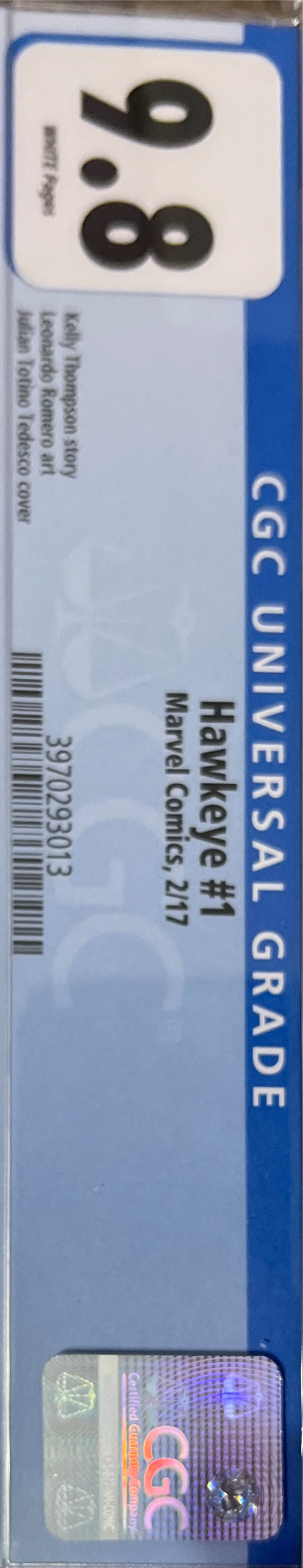 Hawkeye (2017) - Marvel (1 - Feb 2017) comic book collectible [Barcode 75960608598900111] - Main Image 3