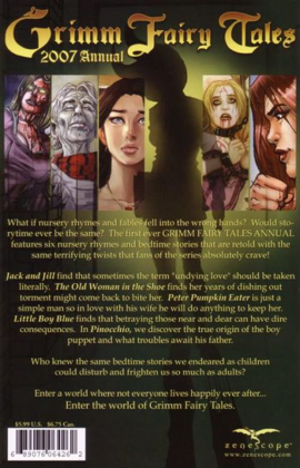 Grimm Fairy Tales Annual ‘07 - Zenescope Entertainment (2007 - Sep 2007) comic book collectible [Barcode 689076064262] - Main Image 2