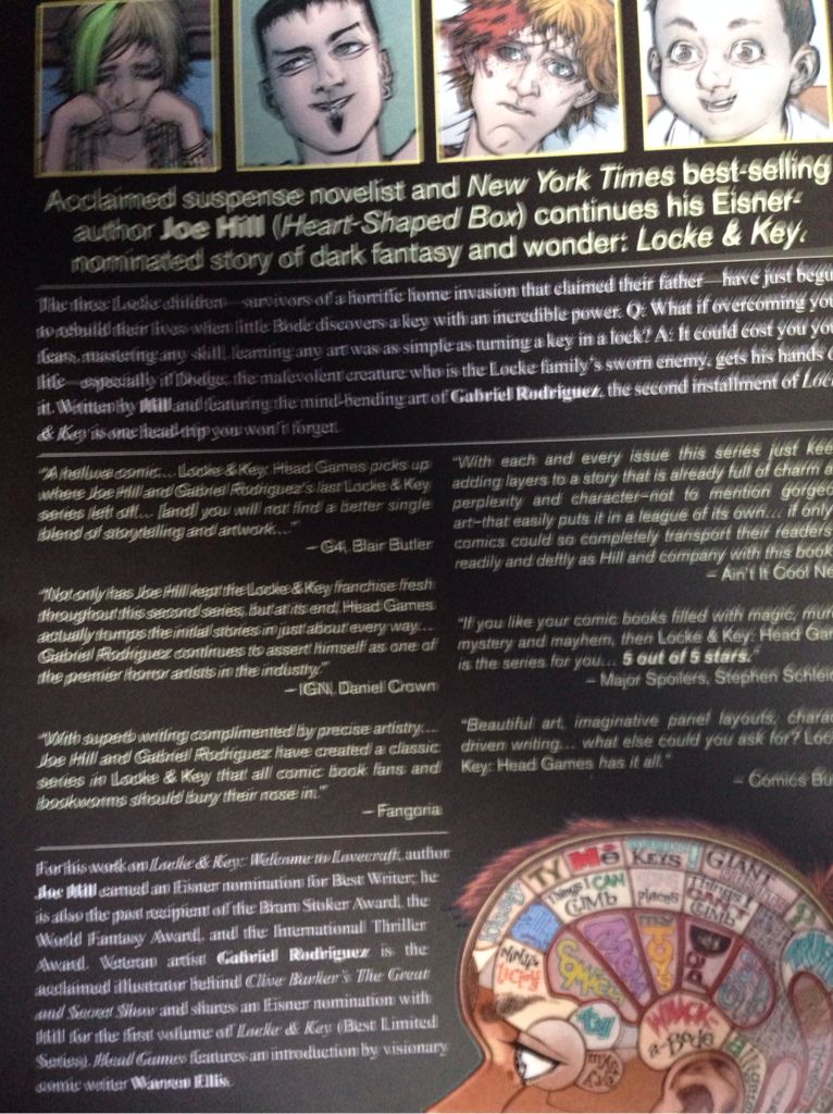 Locke and Key: Head Games - IDW (2) comic book collectible [Barcode 9781600107610] - Main Image 2