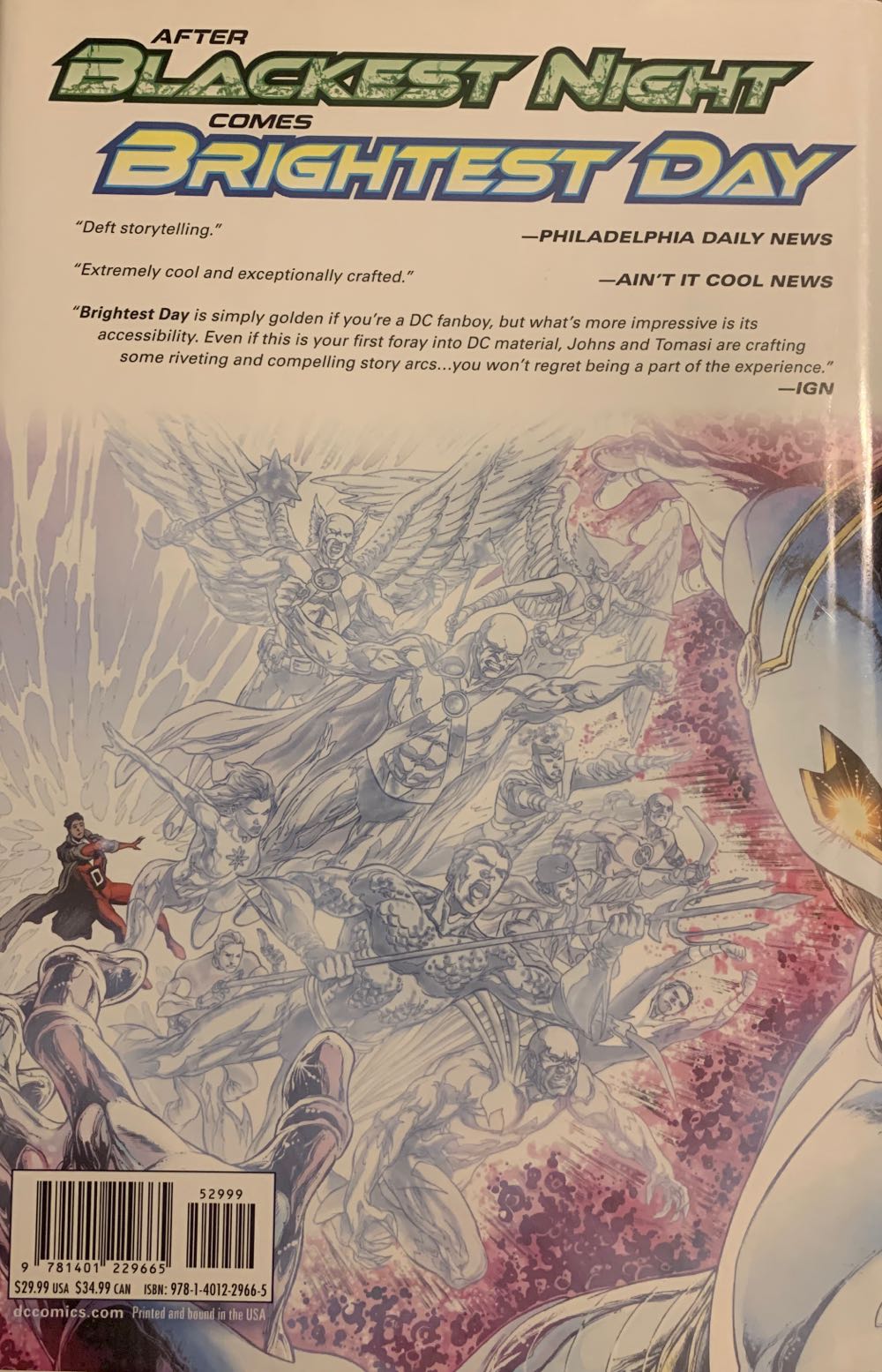 Brighest Day v1 - DC Comics (1 - Dec 2010) comic book collectible [Barcode 9781401229665] - Main Image 2