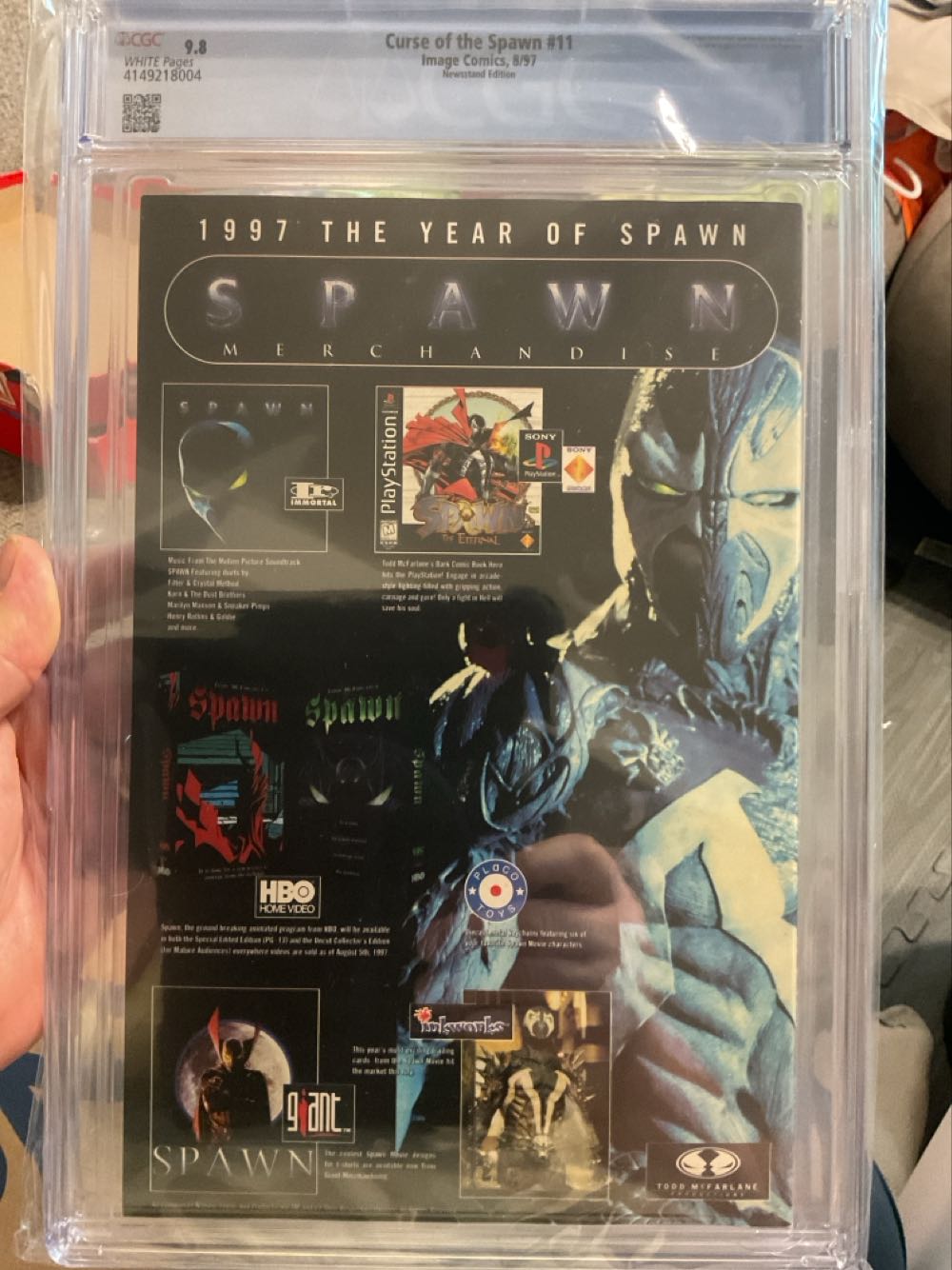 Curse Of The Spawn - Image (11 - Jun 1997) comic book collectible [Barcode 07098933790911] - Main Image 3