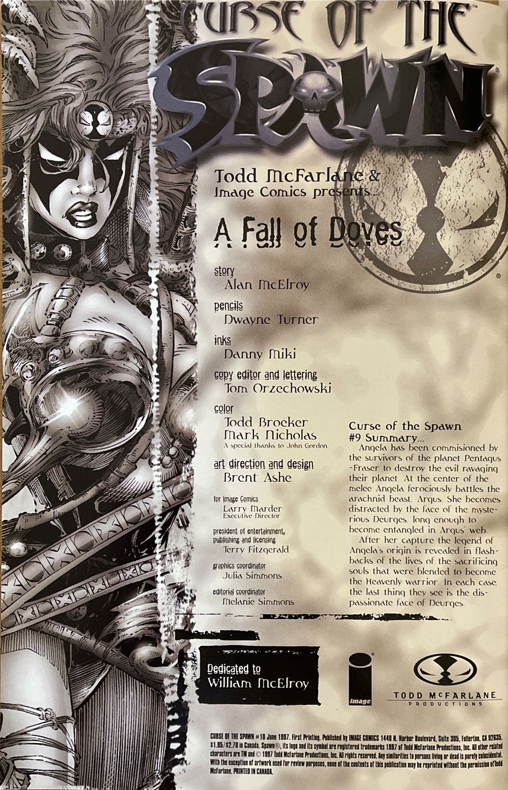 Spawn: Curse Of The Spawn - Image (10 - Jun 1997) comic book collectible - Main Image 2