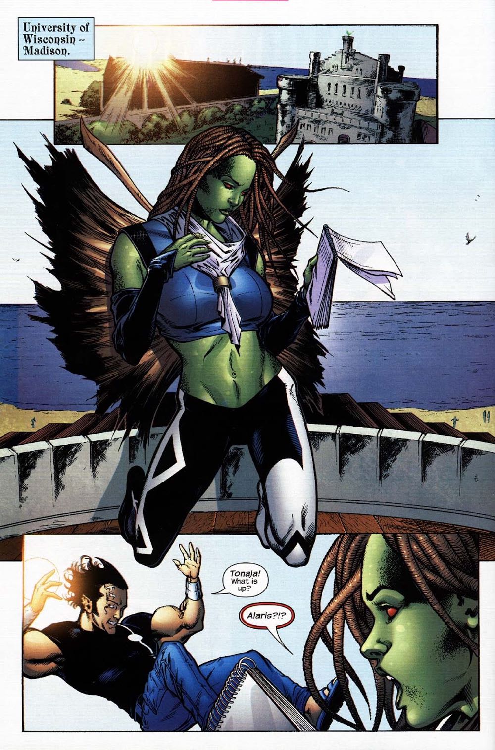 Inhumans Vol. 4 - Marvel Comics (6 - Dec 2003) comic book collectible [Barcode 75960605444200611] - Main Image 3