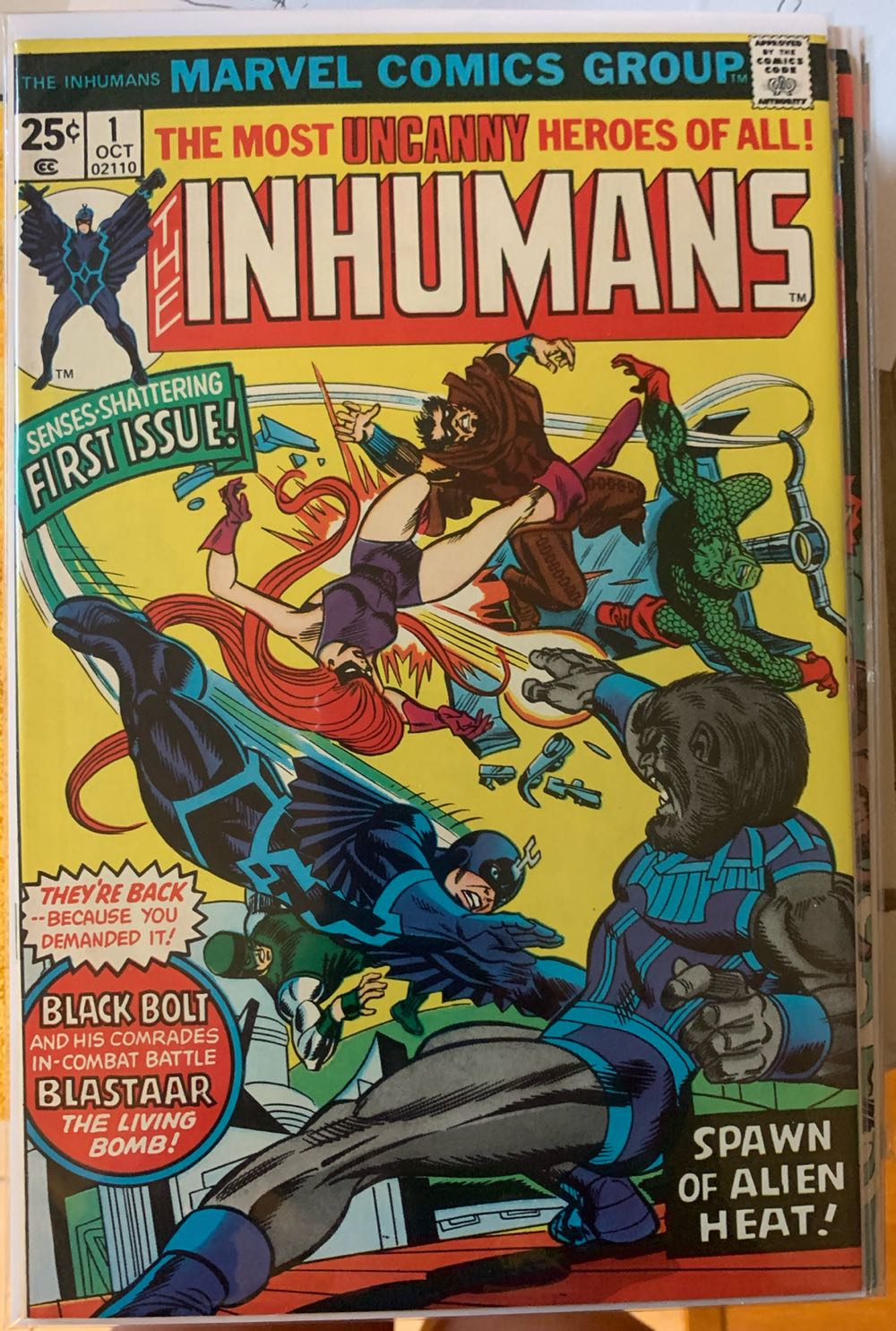 Inhumans - Marvel Comics Group (1 - Oct 1975) comic book collectible - Main Image 3