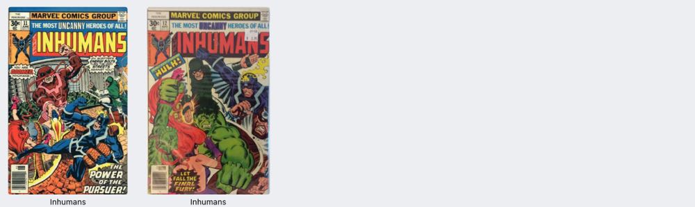 Inhumans - Marvel Comics Group (1 - Oct 1975) comic book collectible - Main Image 4