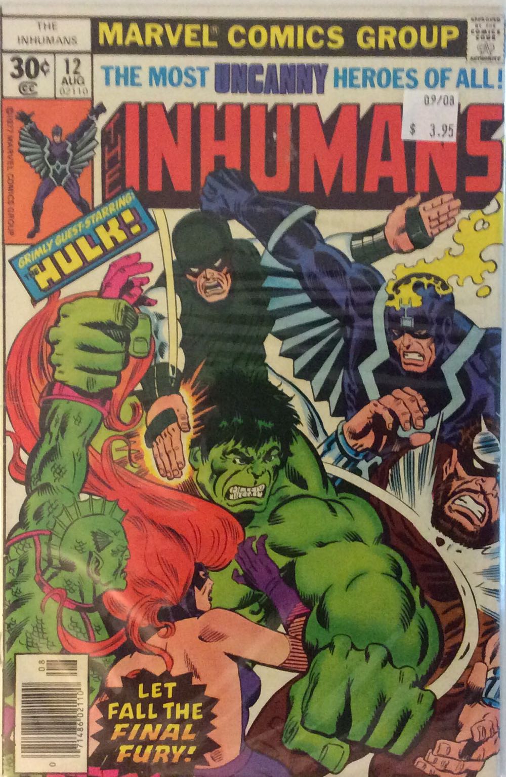 Inhumans - Marvel Comics Group (12 - Aug 1977) comic book collectible - Main Image 2