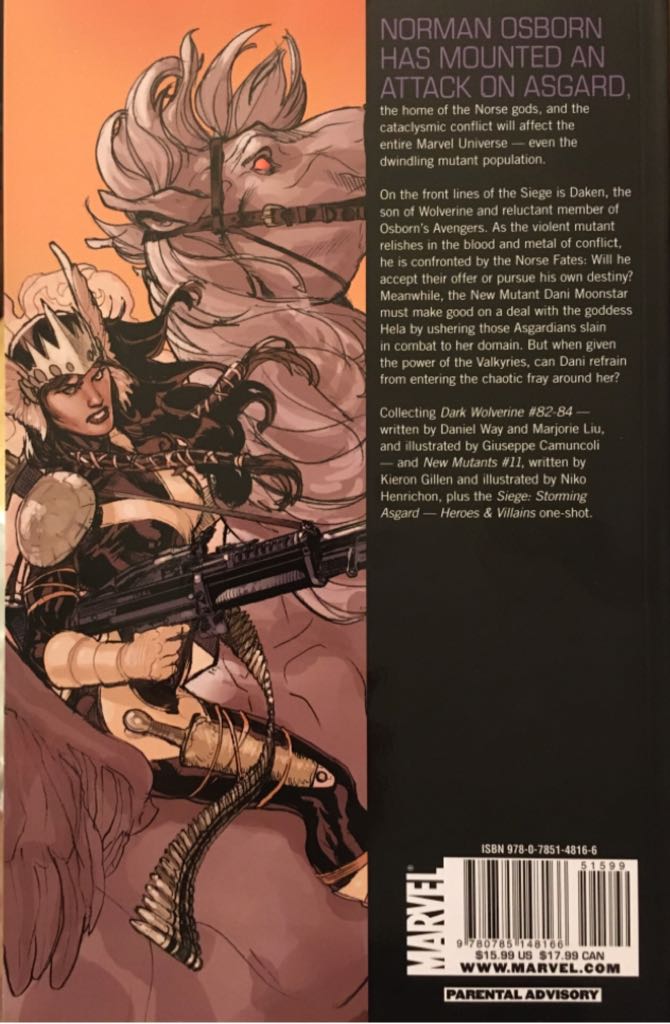 Siege: X-Men - Marvel Comics (Oct 2010) comic book collectible [Barcode 9780785148166] - Main Image 2