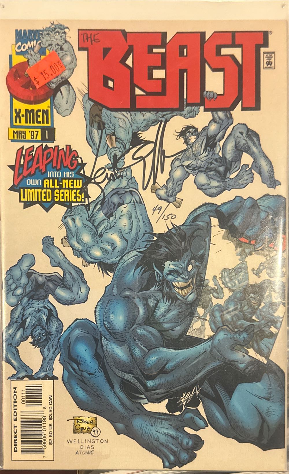 The Beast (Vol. 1) - Marvel Comics (1 - May 1997) comic book collectible [Barcode 75960601198800111] - Main Image 2