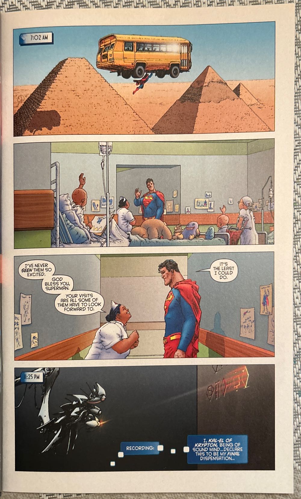 All Star Superman - DC Comics (10 - May 2008) comic book collectible [Barcode 76194124873801011] - Main Image 3