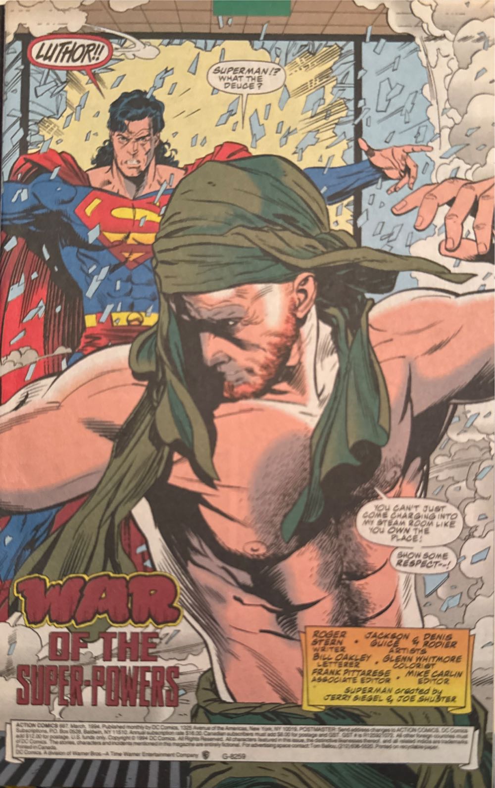 •Superman In Action Comics - DC (697 - Mar 1994) comic book collectible - Main Image 2