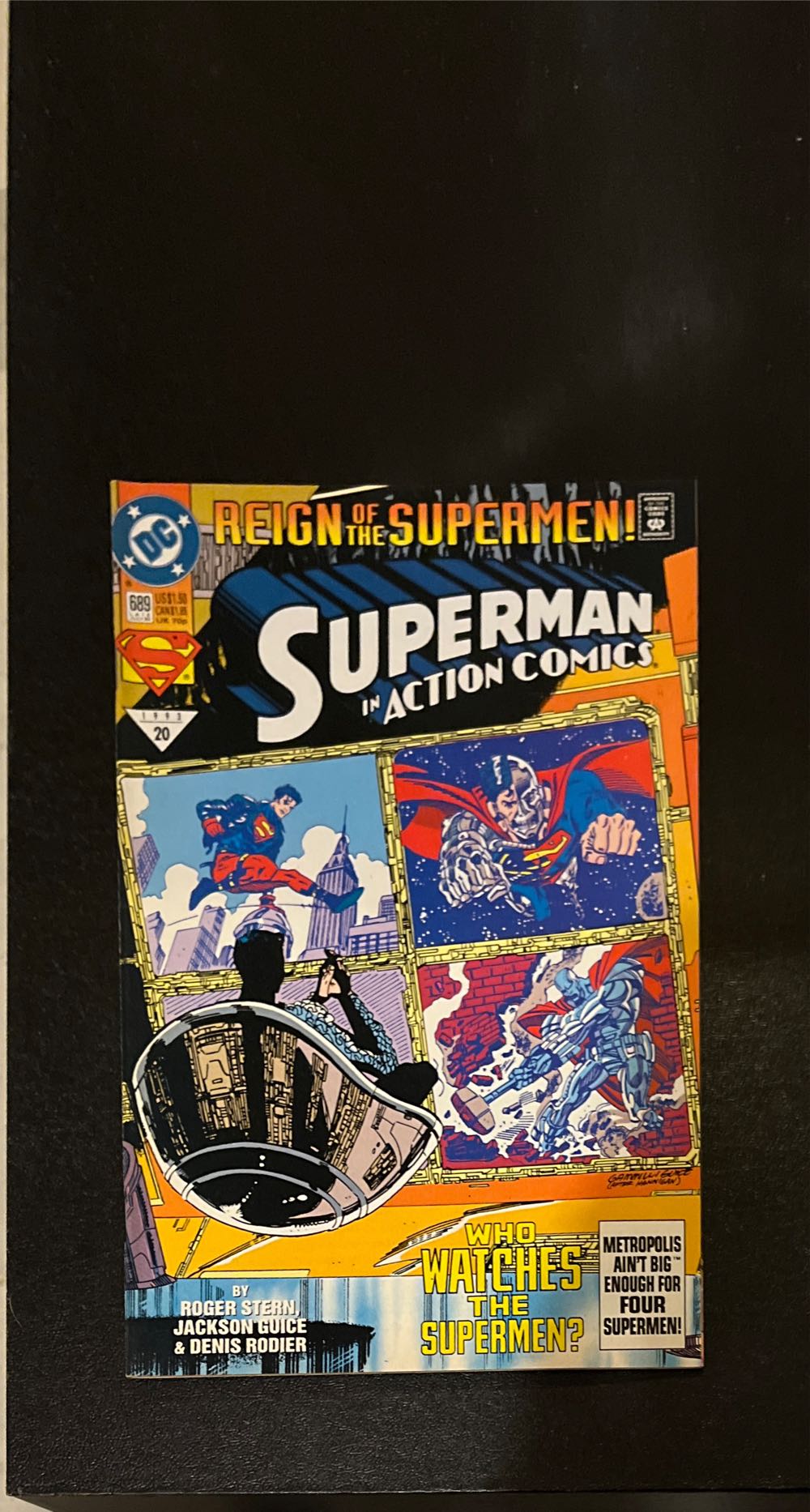 Doomsday (33) Superman In Action Comics - DC Comics (689 - Jul 1993) comic book collectible - Main Image 2