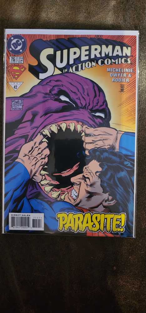 In Action Comics - DC Comics (715 - Nov 1995) comic book collectible [Barcode 76194120001971511] - Main Image 3