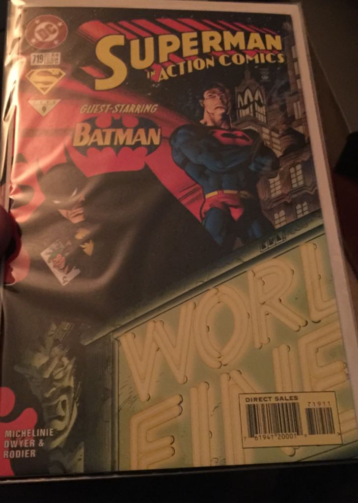 Superman: In Action Comics - DC Comics (719 - Mar 1996) comic book collectible [Barcode 76194120001971911] - Main Image 1