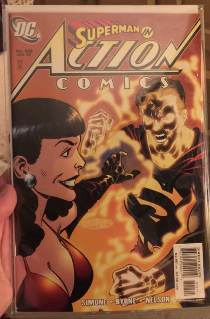 Action Comics - DC Comics (828 - Aug 2005) comic book collectible [Barcode 76194120001982811] - Main Image 1