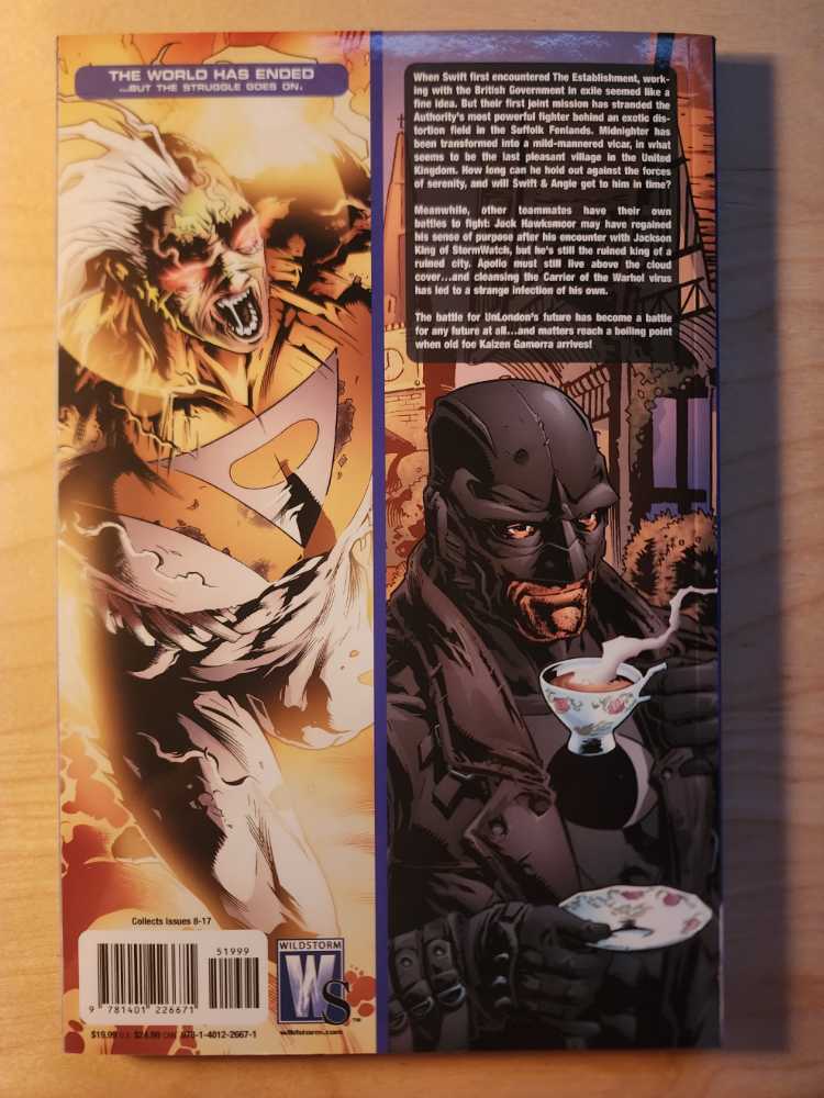 The Authority Rule Britannia - Wildstorm Universe (9) comic book collectible [Barcode 9781401226671] - Main Image 2
