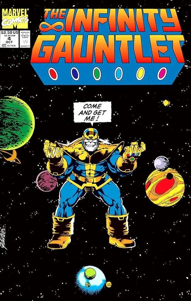 Infinity Gauntlet  #4 - Marvel (4 - Oct 1991) comic book collectible [Barcode 9780785145509] - Main Image 2