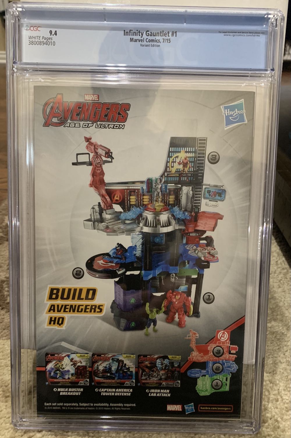 Infinity Gauntlet, The - Marvel Comics (1 - Jul 2015) comic book collectible [Barcode 75960608220900121] - Main Image 2