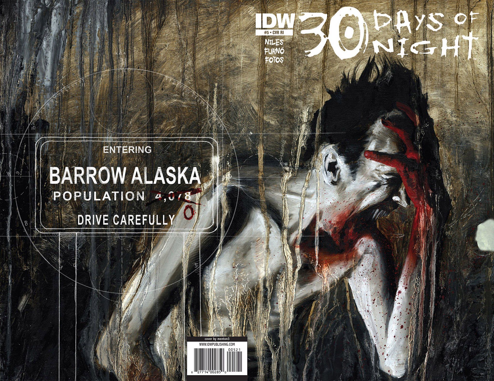 30 Days Of Night 5 - IDW (5 - Mar 2012) comic book collectible [Barcode 827714002850] - Main Image 2