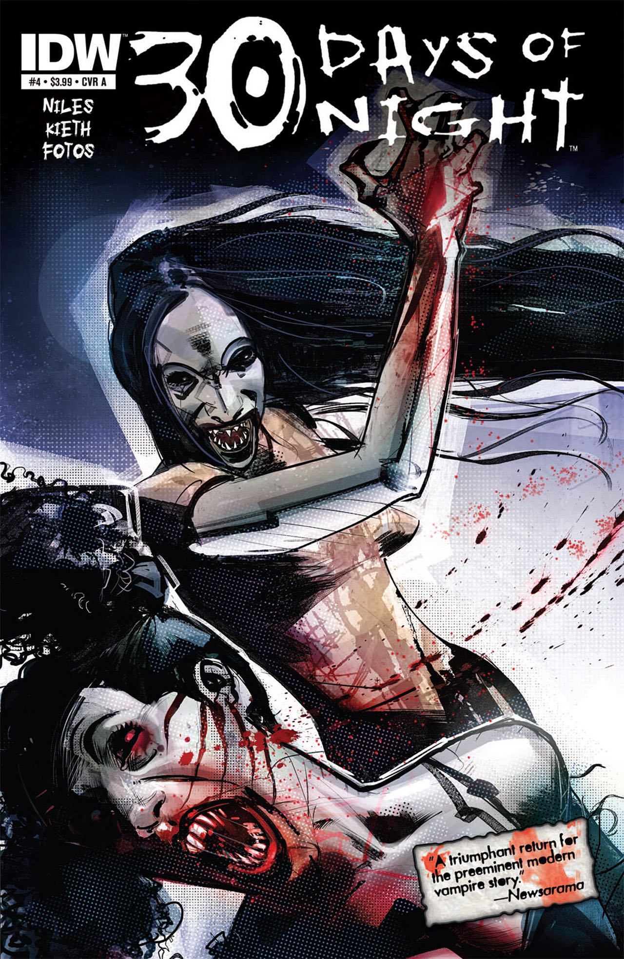 30 Days of Night - IDW Comics (4 - Jan 2012) comic book collectible [Barcode 827714002850] - Main Image 2