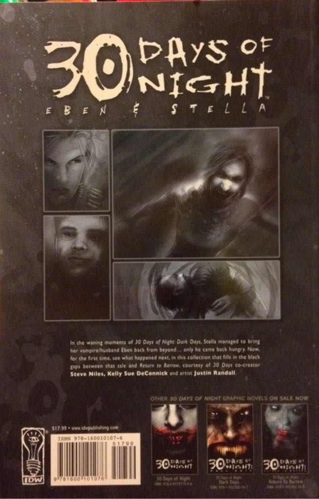 30 Days Of Night - IDW Publishing (7 - Nov 2007) comic book collectible - Main Image 2
