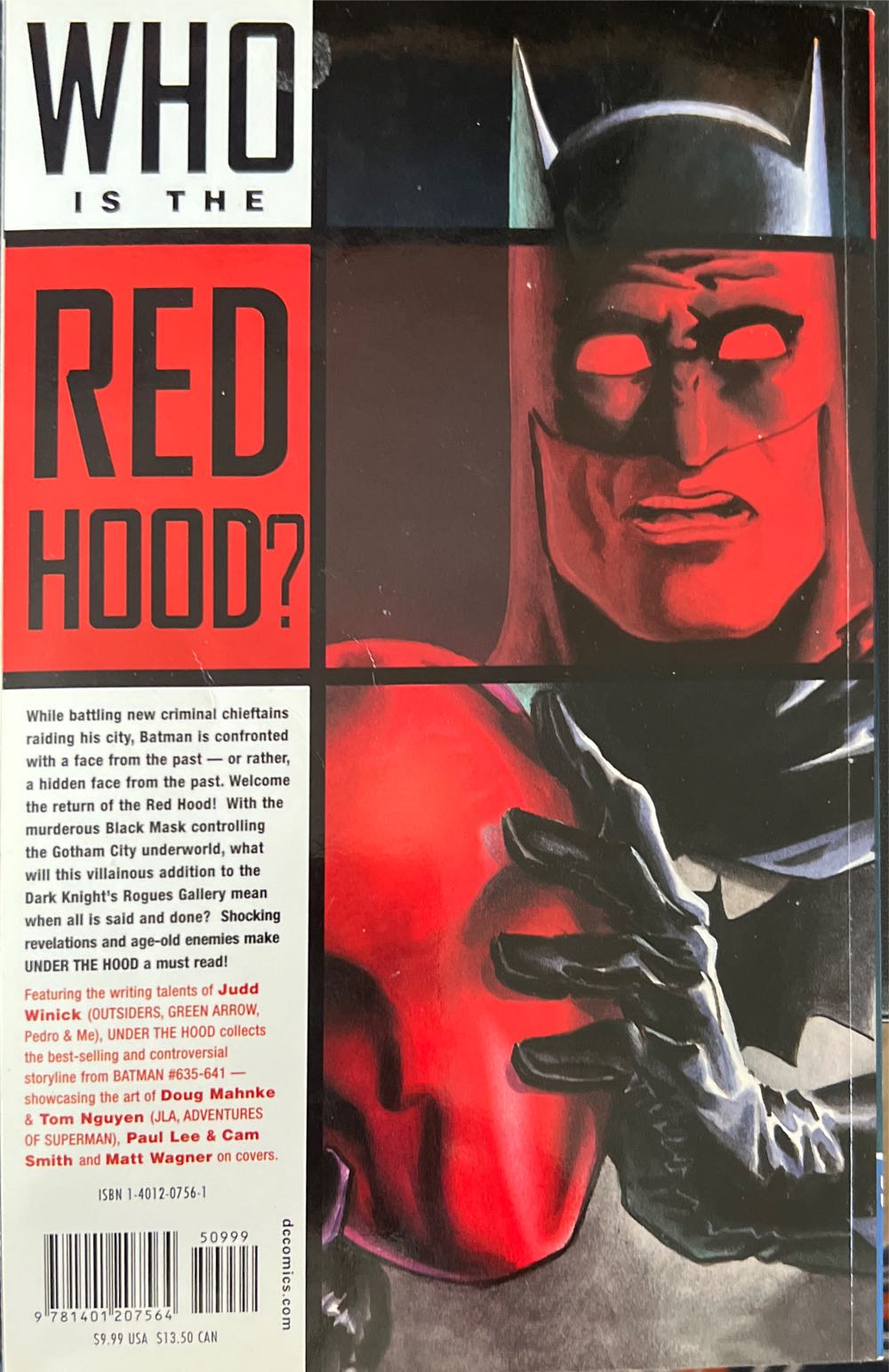 Batman: Under The Hood - DC Comics (1) comic book collectible [Barcode 9781401207564] - Main Image 2