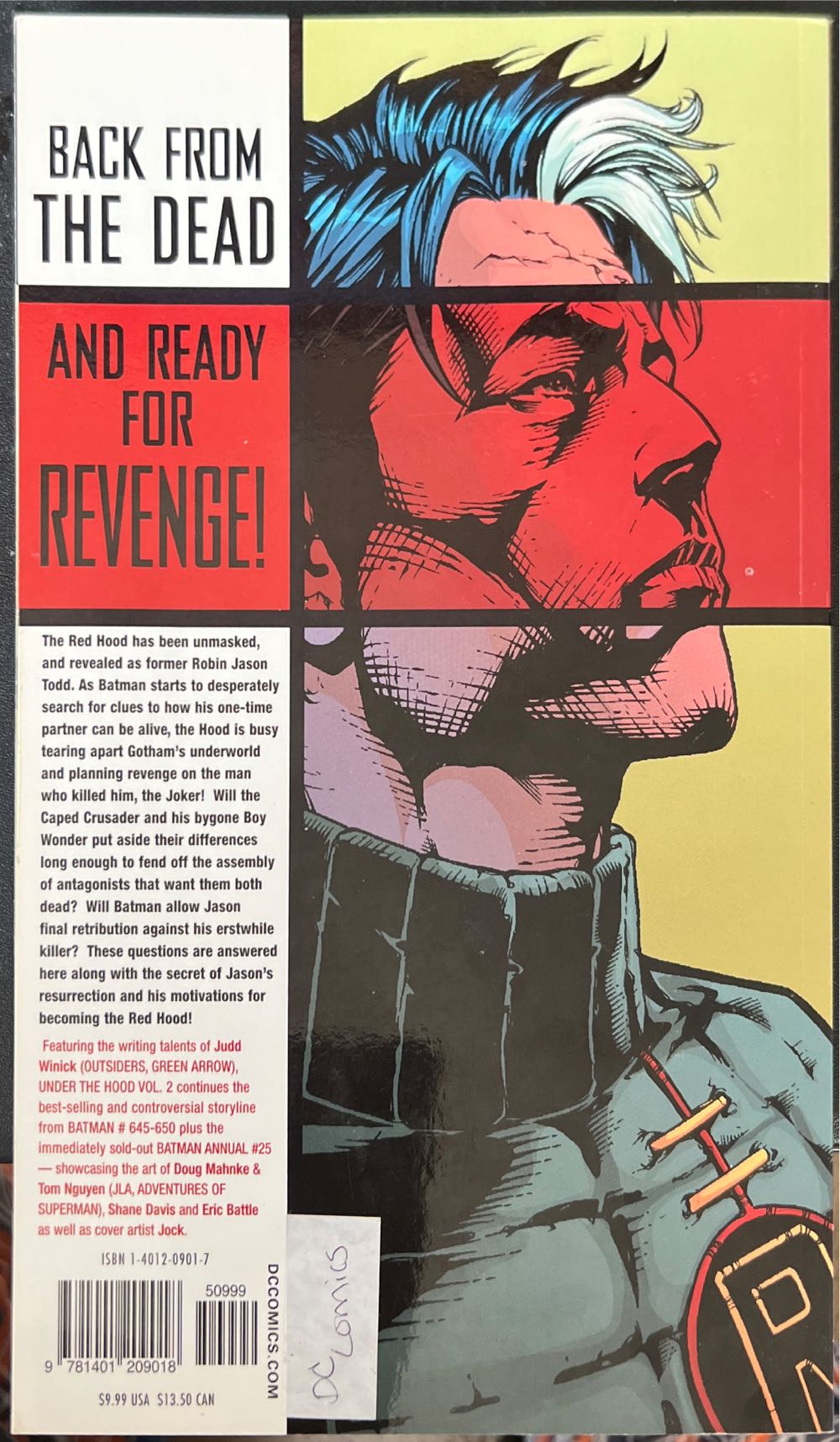 Batman: OC 46: Under The Hood Vol. 2 - DC Comics (645-650 - Jan 2006) comic book collectible [Barcode 9781401209018] - Main Image 2