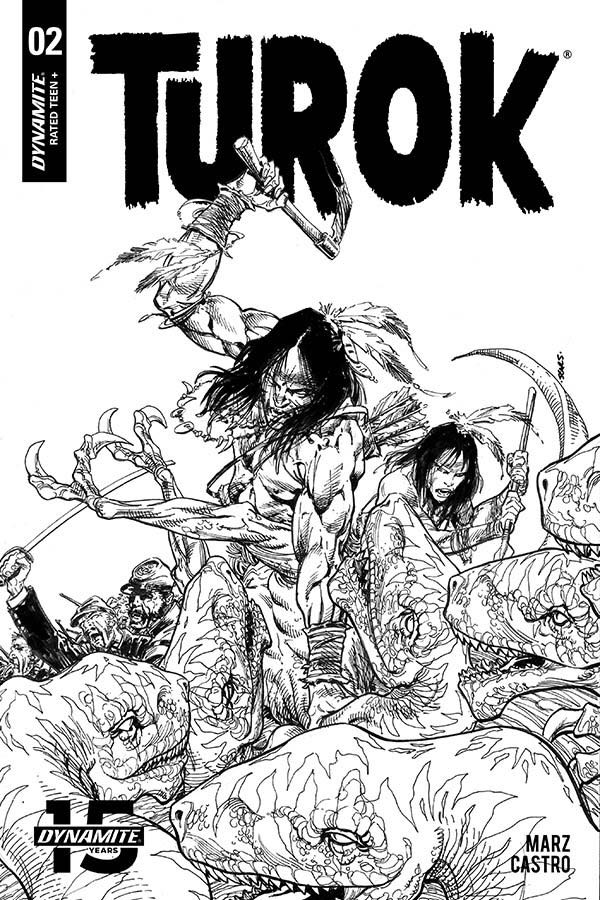 Turok - Dynamite Entertainment (2) comic book collectible [Barcode 0] - Main Image 3