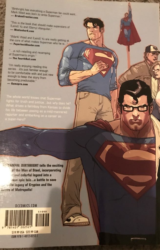 Superman: Birthright - DC Comics (1-12) comic book collectible [Barcode 978140120252151999] - Main Image 2