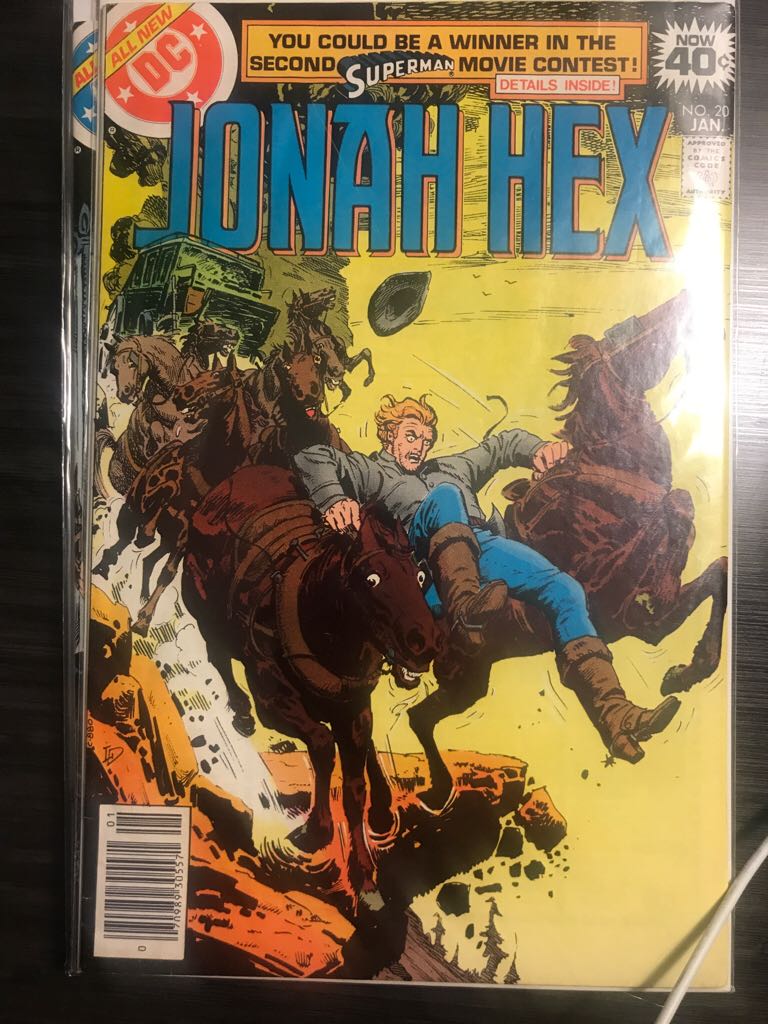 Jonah Hex - DC (20 - Jan 1979) comic book collectible [Barcode 761941248844] - Main Image 1